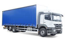 Van Rental Cardiff - 26 Tonne Curtain Side Truck - Truck hire Cardiff